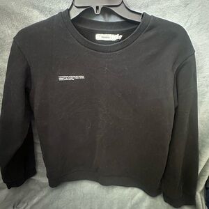 Pangaia Classic Black Crewneck
